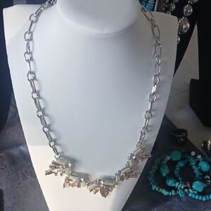 Chic Silver and Gold Necklace